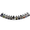 Runtowo 1Set Proud of you Grade Graduation Photo Banner ,Graduation Season Paper Photo Frame Hanging Flag
