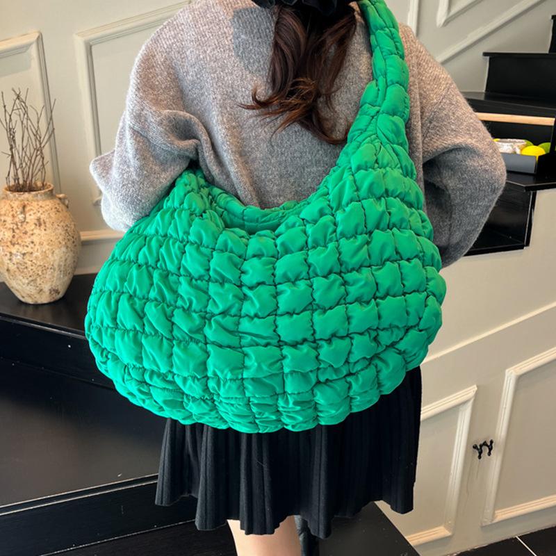 Cloud Pack Toot Pack Large Capacity Fashion Ruffled Crossbody Bag for Women