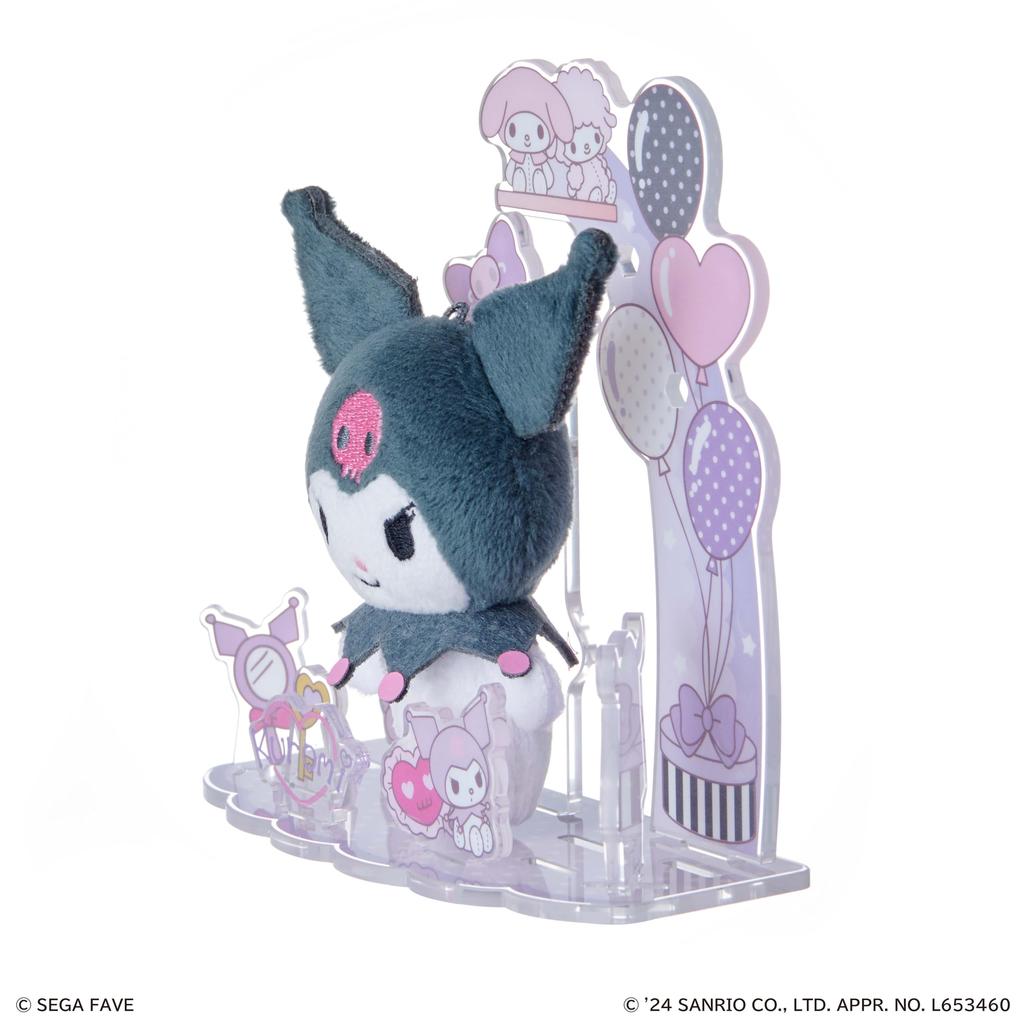 SEGA FAVE Acrylic Plush Toy Sanrio Characters Kuromi Toy Award 2025 Variety Category Excellence [Japan Award]