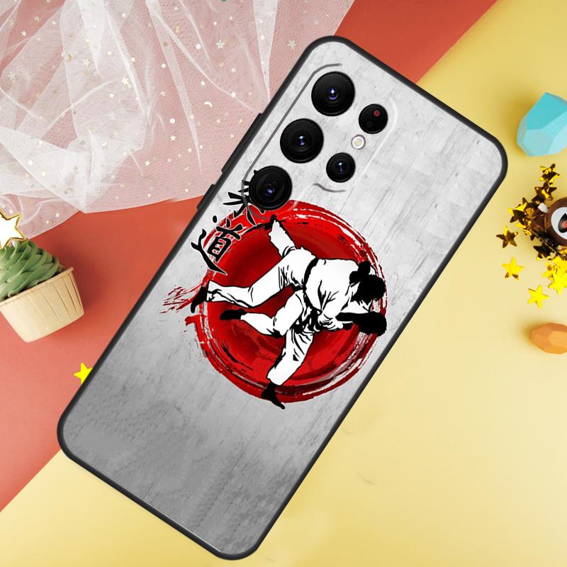 Judo Taekwondo Karate Phone Case For Samsung Galaxy S26 S25 S24 S21 S20 S22 S23 Ultra S10 Plus S25 FE Cover Coque