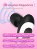Personal Rechargeable Vibrating Massager with 8 Intensity for Muscles Relax Handheld Deep Tissue Massager Therapy Relieve Pain
