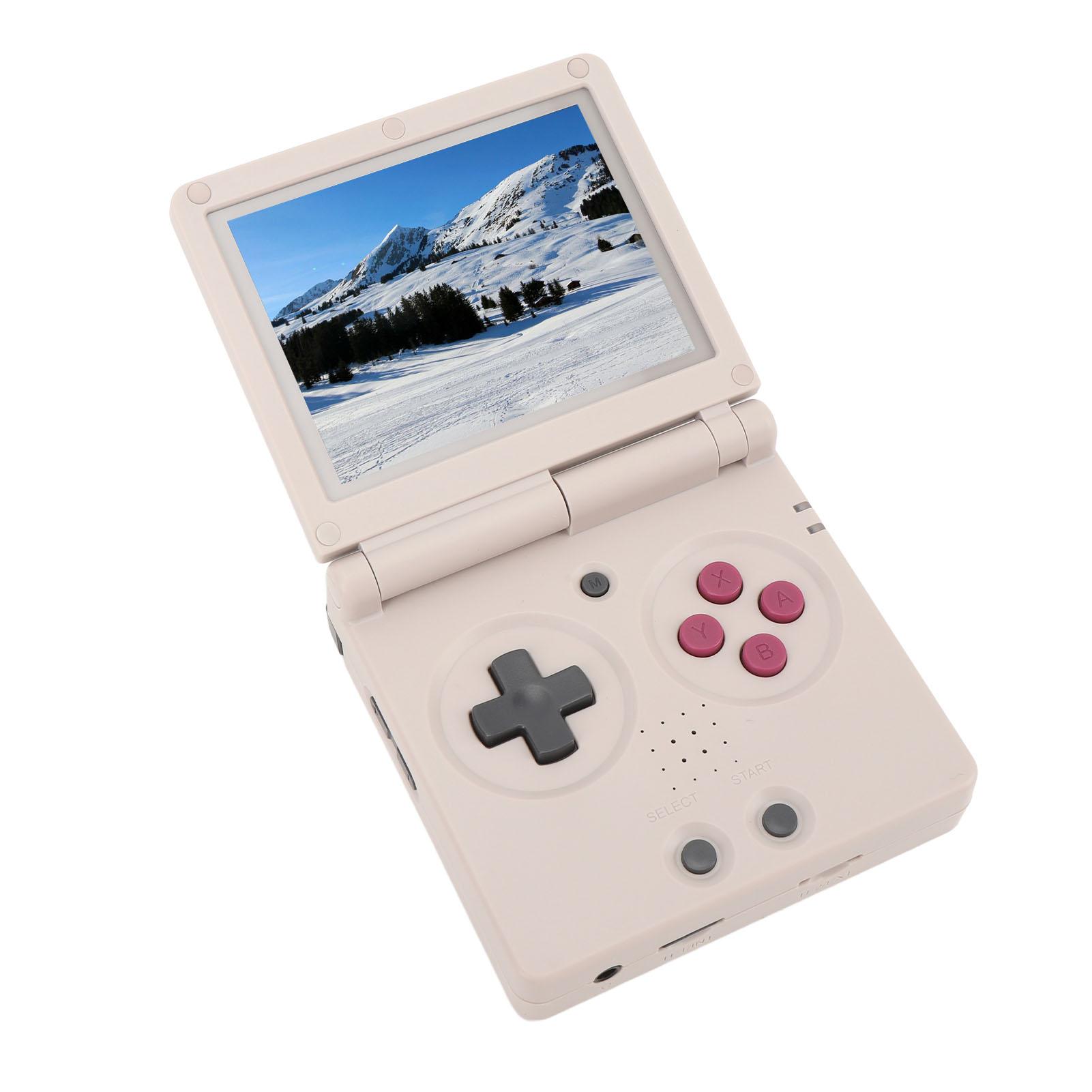 

Портативная игровая консоль Flip Retro Handheld с экраном IPS 3,5 дюйма для предустановленной системы Linux 5532 64GB серый