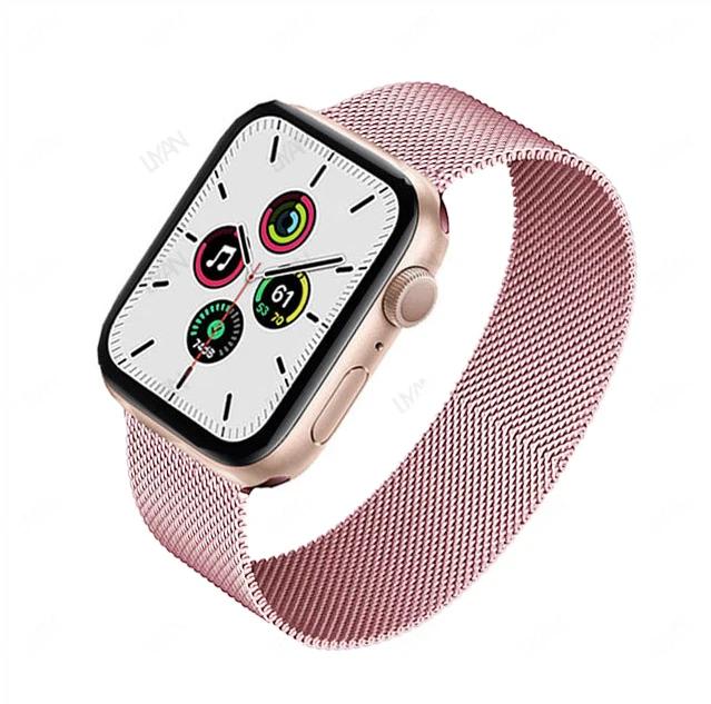 

Milanese Loop для ремешка apple watch 44 мм 45 мм 40 мм 41 мм 38-42 мм браслет pride iwatch серии 9 8 7 6 SE 5 4 3 ultra 2 ремешок 49 мм 49mm-42mm-44mm-45mm