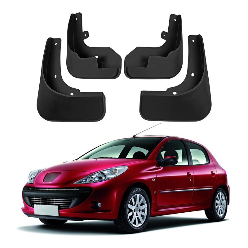 Mudflaps Fender For Peugeot 207 2009-2013,Mud Flaps, Splash Guards, Front Rear Wheels Fender, Car Accessories, 4Pcs