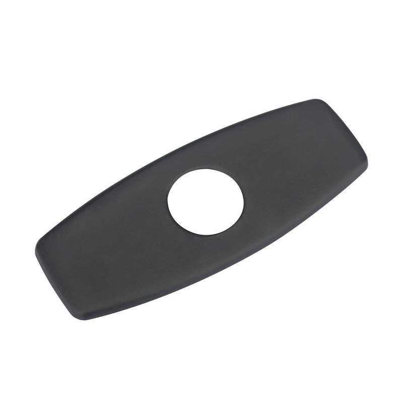 

1PC 6 Tap Base Panel Fish Tail Panel Stainless Steel Kitchen Faucet Decorative Cover Veil Moth Plate серебряный