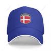Multifunction Denmark Flag Shield Sandwich Baseball Cap Unisex Sports Casual Caps Golf Hat Fishing Outdoors