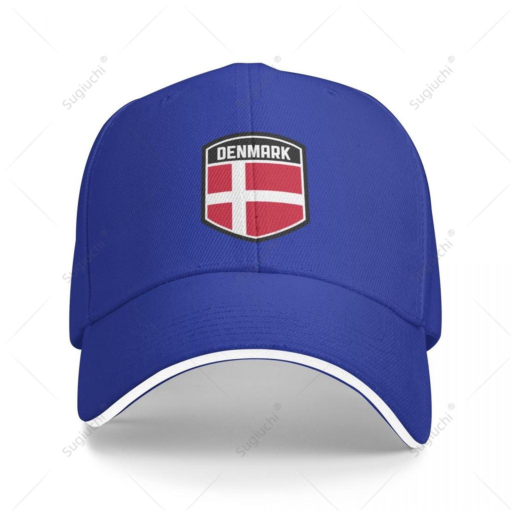 Multifunction Denmark Flag Shield Sandwich Baseball Cap Unisex Sports Casual Caps Golf Hat Fishing Outdoors
