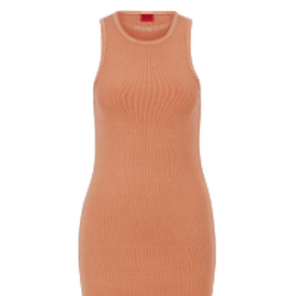 Hugo Womens/Ladies Nerana Rib Knit Midi Dress