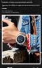 OFNS Men's Ultra-thin Quartz Wristwatch with Rotating Bezel and 3D Markers