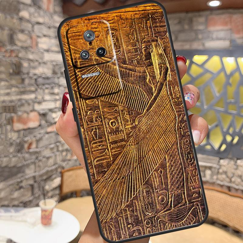 Egypt Pharaoh Mural Case For Xiaomi 14 Ultra 15 13 11T 12T 13T 14T Pro POCO X3 X5 X6 X7 Pro M6 F5 F6 Pro Cover