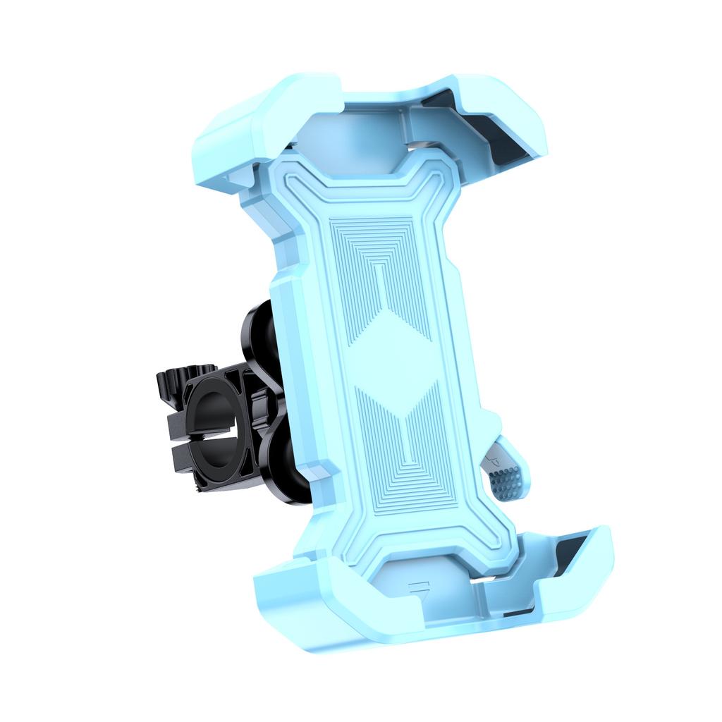 Motorcycle Bicycle Phone Holder GPS Bracket Cellphone Stand Mount Adjustable Bike Phone Shock Absorption Cycling Bracke