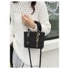 Chic Diamond Quilted Faux Leather Shoulder Bag for Women, Vintage Style Crossbody Hobo Purse, Soft Texture Handbag