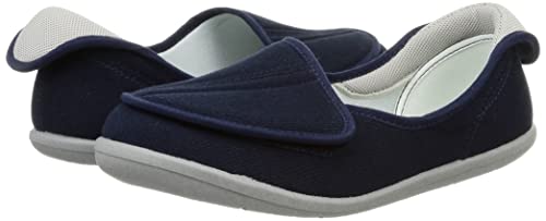 Kaiho Shugi KHS L168RS Women's Lightweight, Safe, Comfortable, and Trip-Resistant Room Shoes, Size M