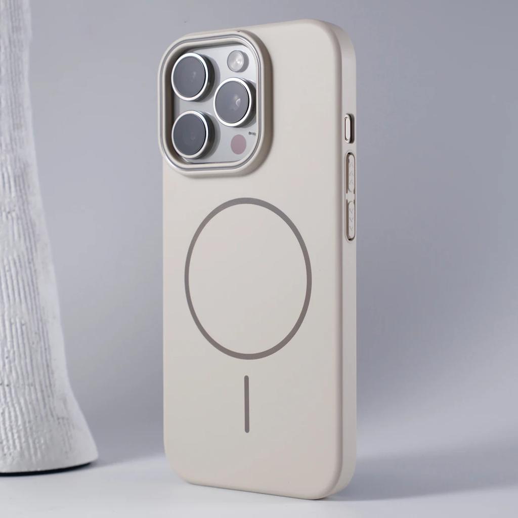 Matte Ultra-Thin Hard PC for Magsafe Case For iPhone 17 16 15 14 13 12 11 Pro Max Magnetic Wireless Charger Translucent Cove