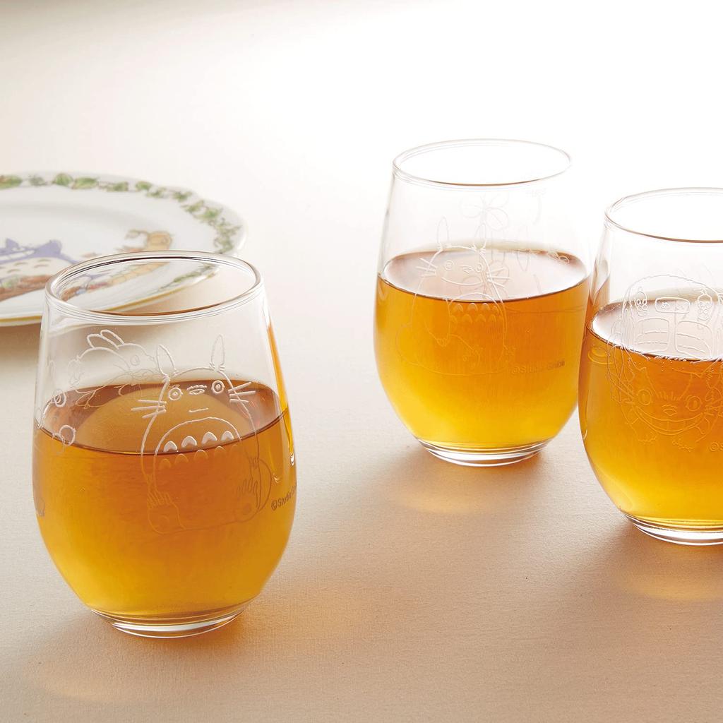 Noritake Tumbler, Totoro and White Clovers, Diameter: Approx. 6cm, Height: Approx. 10.5cm, Capacity: Approx. 325cc (full), TTR-5/T45102