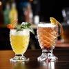 2025 Mermaid Cup Graduation Party Vintage Style Drinking Wineglass Pineapple Tail Glass 3D Fish Scales Relief TIKI Mug Beer Mugs