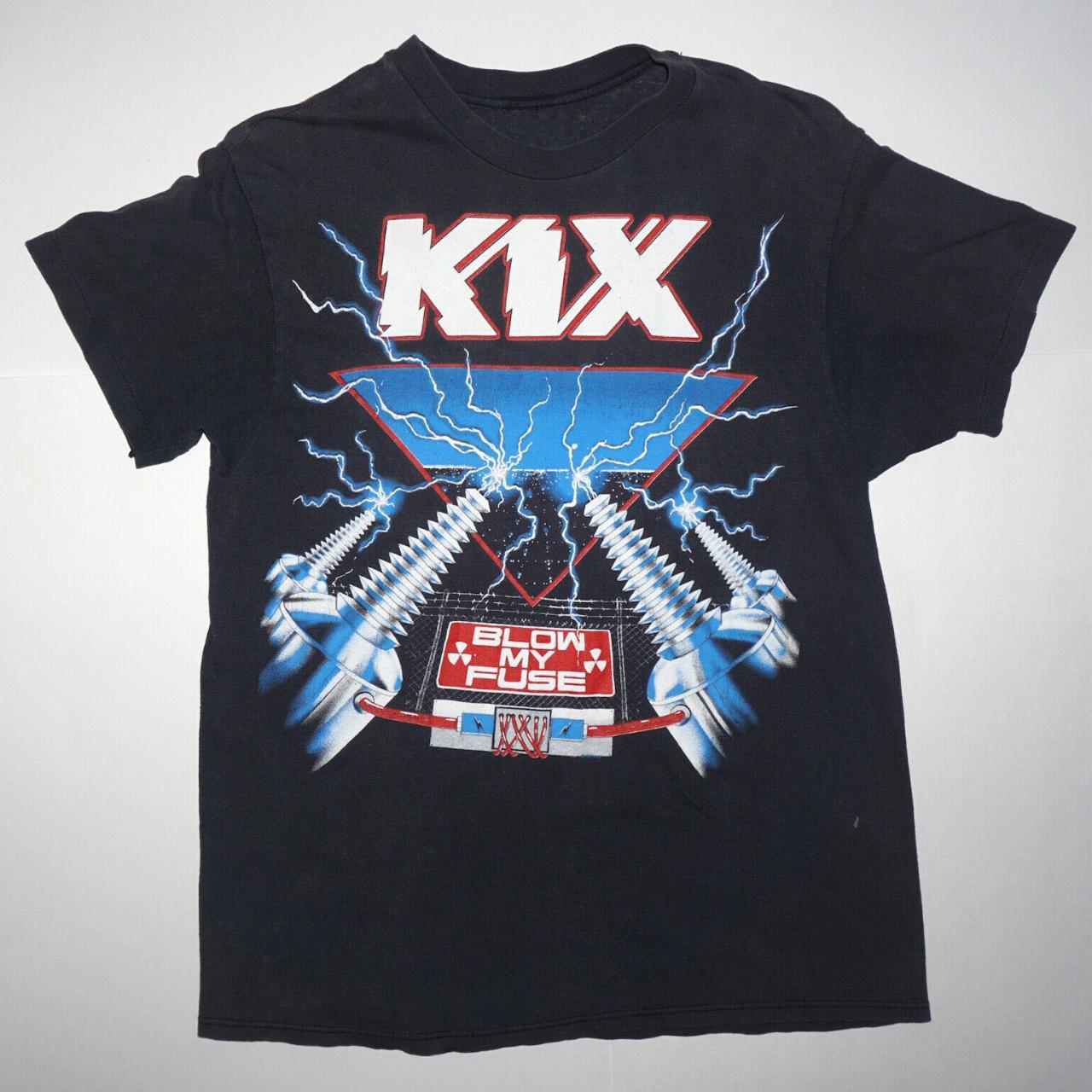 Kix Blow My Fuse 1989 World Tour T-Shirt S