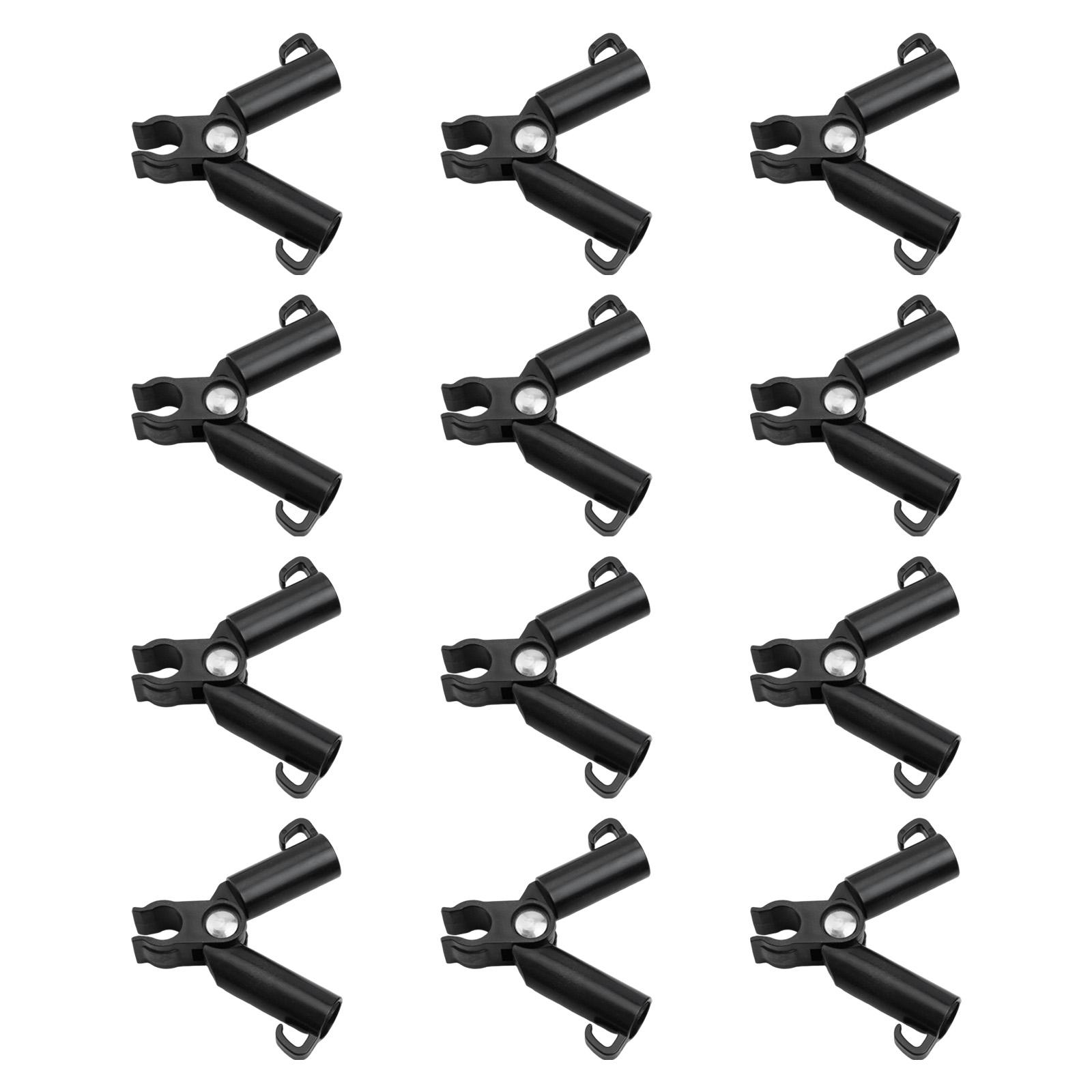 

Support Plant Clip Vegetable 11/16/20mm Yard 12pcs Black 11mm