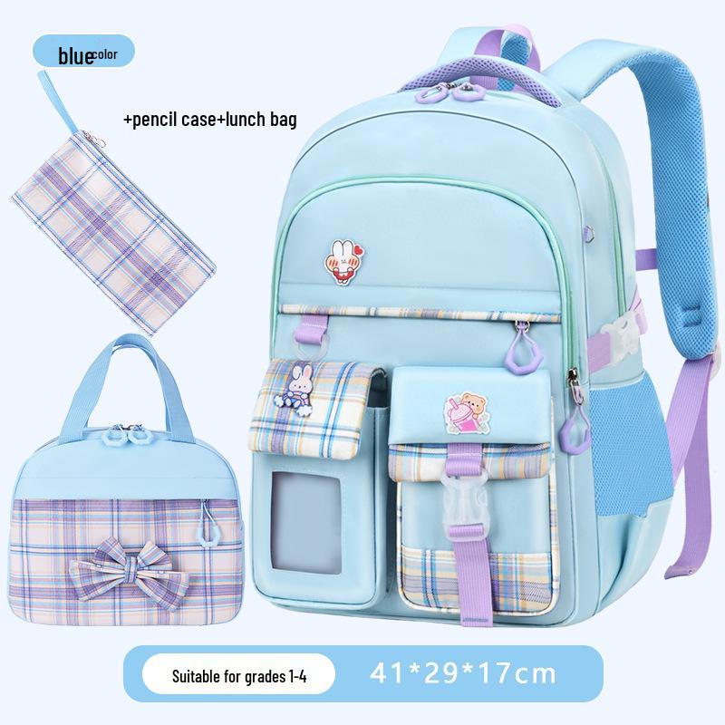 „Ultralehká školní taška s ochranou páteře pro dívky ze základních škol (Třídy 3-6)"