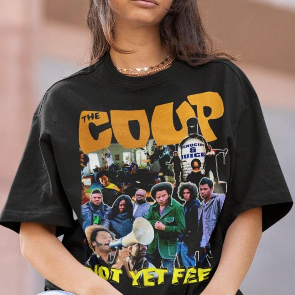The Coup Hiphop TShirt The Coup Vintage RnB Rappe Unisex T-Shirt XXXXL