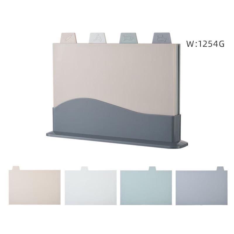 

FACE MINI Набор разделочных досок из пшеничной соломы, 4 штуки, с классификацией