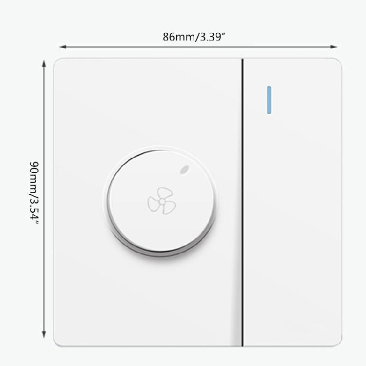 Variable Fan Speed Control with Switch for Most Brand Electric Ceiling Fan