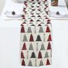Christmas Tree Table Runner Merry Christmas Decoration 2025 Navidad Natal Xmas Gifts Snowflake Table Cover Happy New Year 2026