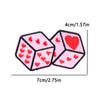 Pink Disco Ball Cowgirl Embroidery Patch Iron On Cute Cartoon Design for Denim Jacket Party Wear Kawaii Western Theme Badges