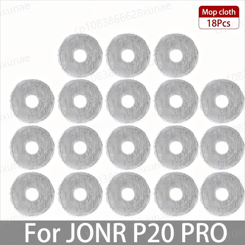 For JONR P20 PRO / T5 Pro Robot Vacuum Cleaner Accessories Main Side Brush Hepa Filter Mop Cloth Dust Bag Replacement