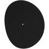 Bewinner1 2 Pcs Record Protective Mat, 12 Inch Anti-Slip Anti-Static Vinyl Record Mat Felt Material, Turntable Home Disc Protective Non-Slip Mat