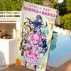 anime dark P-Puella Magi M-Madokas M-Magicas Microfiber Printed Beach Towel Mountain Climbing Beach Swimming Running Absorbent Towel