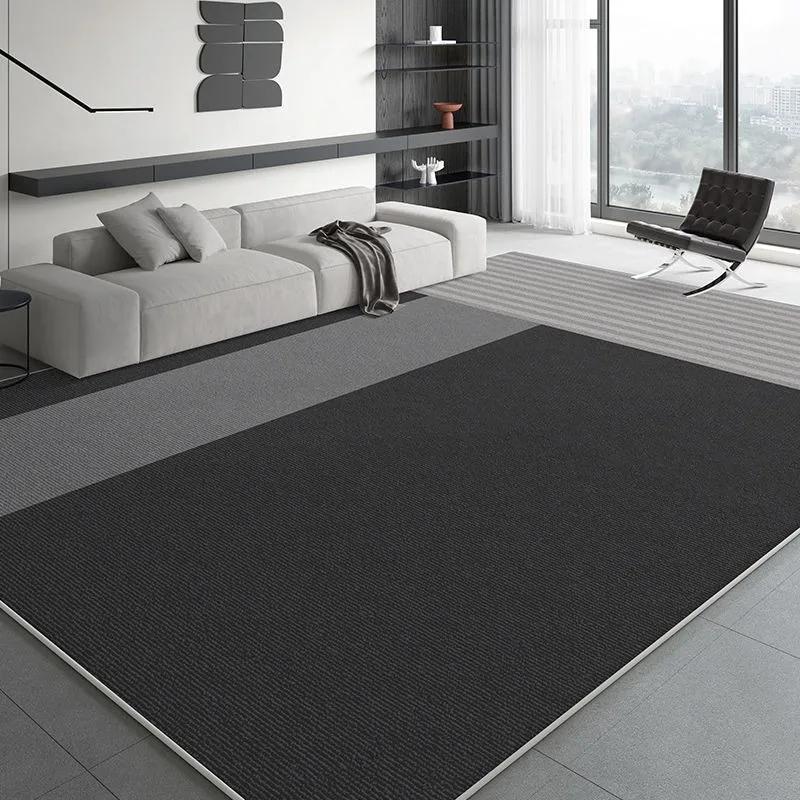 High-End Grey-Toned Carpet - Dirt-Resistant And Slip-Resistant For Living Room Floor Mat, Bedroom Carpet, Home Decoration