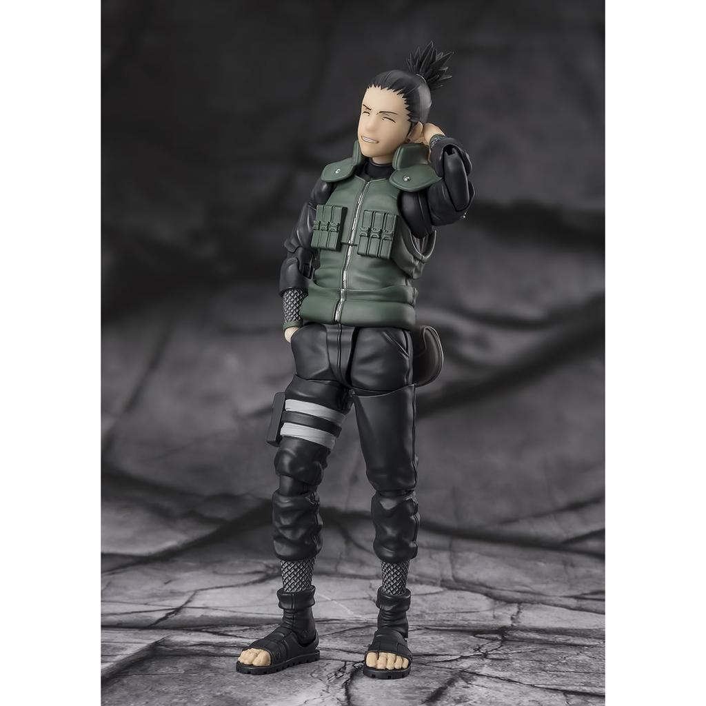 Naruto Shippuden Shikamaru Nara S.H. Figuarts TAMASHII NATIONS 145mm PVC ABS Painted Action Figure