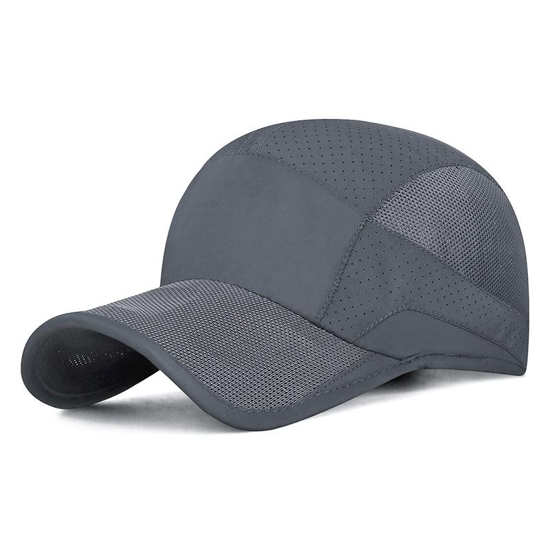 Cappellino da Baseball Traspirante Estivo con Protezione Solare, Asciugatura Rapida, per Esterno, Unisex, Regolabile, Rete Solare Sportiva