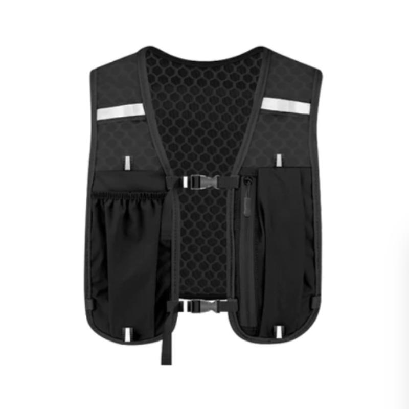 Reflective Hydration Backpack Waterproof Running Sports Vest For Hiking Cycling Marathon With Multi-Pocket