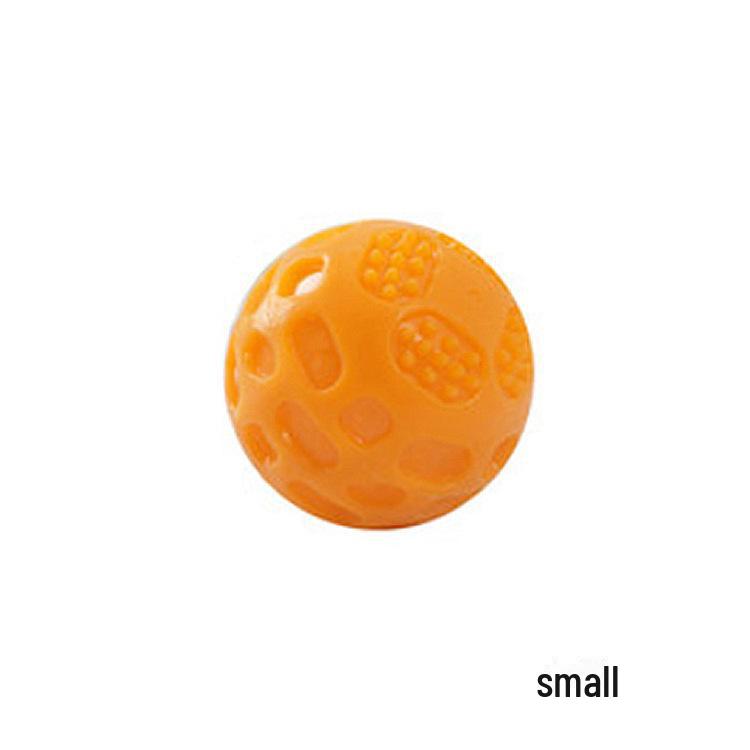 Isırmaya Dayanıklı TPR Köpek Oyuncağı: Diş Temizliği için Sesli İnteraktif Diş Kaşıma Topu