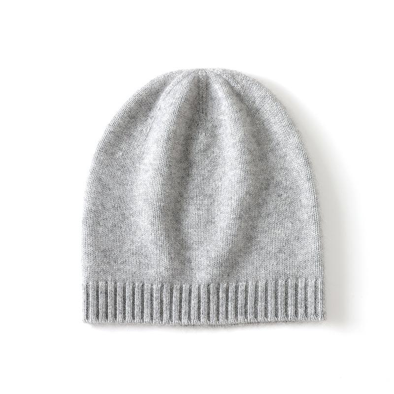 

Мягкая кашемировая шапка Осень и Зима Новый стиль Унисекс Повседневная Защита ушей Однотонная шапка Модная вязаная шапка one size