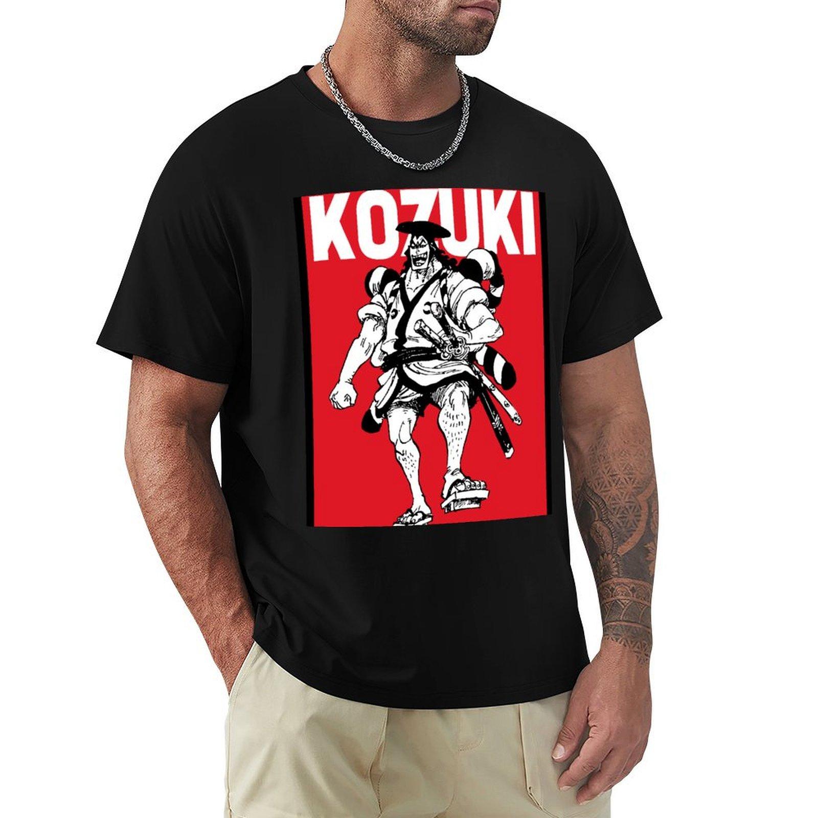 

Kozuki Oden TShirt graphic tee shirt custom tshirts plus size tops quick drying men clothes 4XL