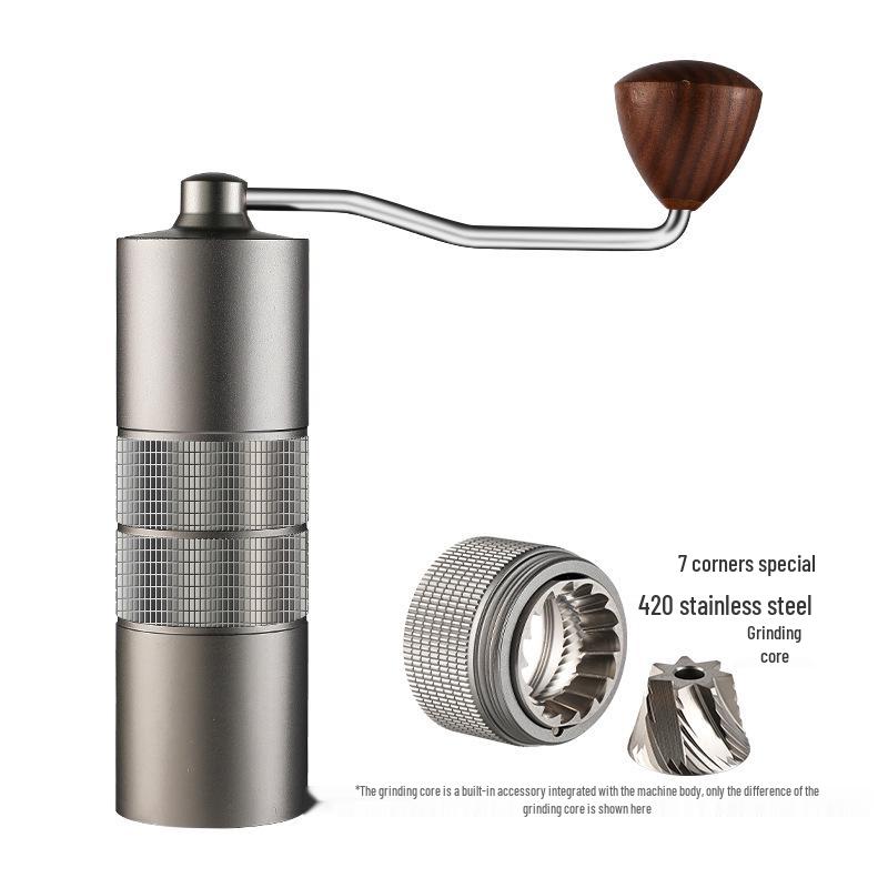 R Series Italian Manual Coffee Grinder: Hand-Grind Machine for Home Brewing.