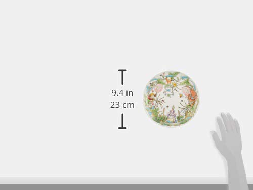 Noritake Bone China Plate, 23cm, My Neighbor Totoro (Morning Glory Edition), Microwave Safe, 1 piece, T50116A/4660-4