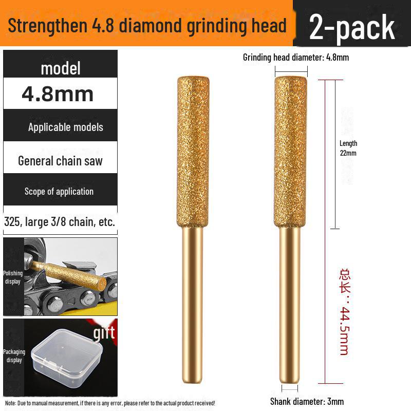 Electric Saw Chain Grinder Head: Ceramic Diamond Emery Accessories