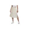 Adidas Originals Solid Color Split Midi Skirt Women Skirts White HF7545