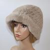 Knitted Winter Women Real Rex Rabbit Fur Hat Natural Warm Rex Rabbit Fur Hats Lady Quality Thick Genuine Rex Rabbit Fur Cap
