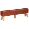 Gymnastics Bench Turnbock Design Brown 160 Cm Genuine Leather