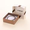 Koai Cut Black October Power Stone Bracelet for Women Tourmaline, Birthstone, Double-Layer
