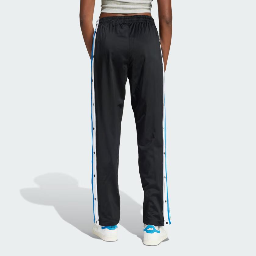 Adidas Originals Adibreak Tracksuit Bottoms Striped Color Block Knit Pants Women Bottoms Blue Black IN6297