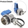 Brass Radiator Drain Valve Plumbing High Flow Valve As Shown In The Picture Floor Heating Valve Brass Construction