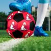 Simon's Cat Cute Cartoon Indoor Soccer Ball Colorful Machine Stitched PVC Size 5 Team Training Competition Ready Durable High-Bounce Cool Sports Gift