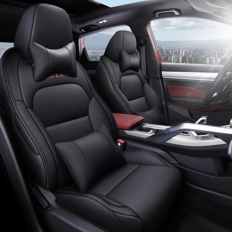 

Чехлы для сидений Binyue Custom Full Surround — оригинальная автомобильная версия, бесшовная, экологически чистая кожа