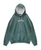 Skull Print Hoodie - Mint Green